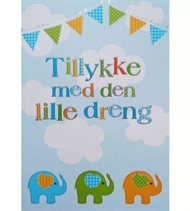 Anledningskort, Tillykke med den lille dreng